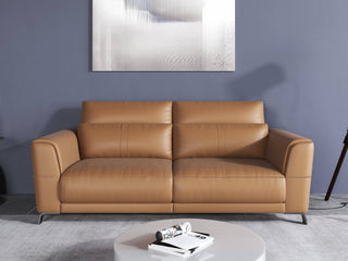 2 seater genuine leather sofa recliner becky