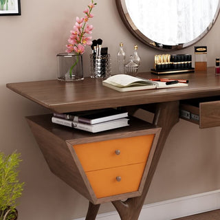 alina modern dressing table with mirror