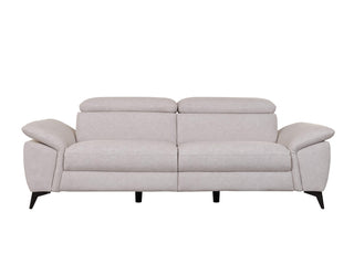 annie recliner sofa with top grain leather upholstery