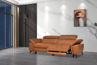 annie reclining sofa with electric controls