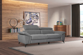 annie sofa stationary design top grain leather