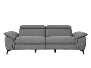 annie stationary recliner sofa luxurious style