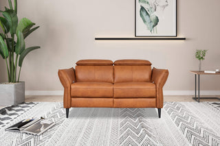 anson electric recliner sofa luxurious top grain leather