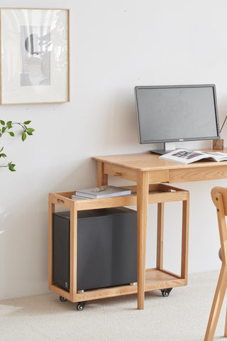 arte oak wood table multiple uses
