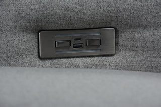 Paxton Fabric Power Recliner Sofa