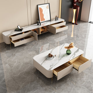 aurora low coffee table with storage