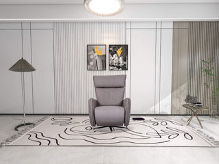 ava leather armchair