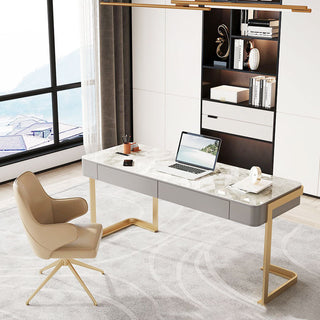 avila work table with drawers