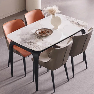 belleza small extendable dining table black frame