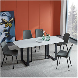 black sintered stone table carol