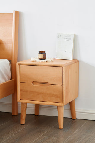 bronte modern oak bedside table