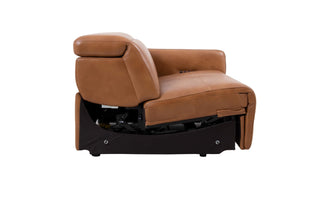 brown leather sectional hanna sofa