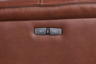 brown recliner sofa kira usb