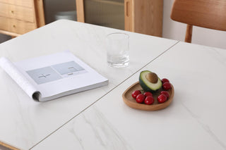 carlo extendable wood dining table oak elegance