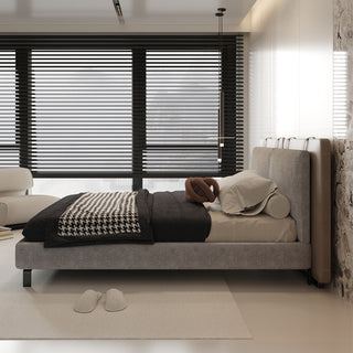 carlotta stylish modern platform bed
