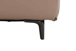 Close-up of a sofa leg