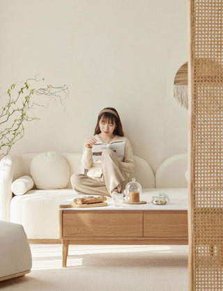 chantal chic solid wood coffee table