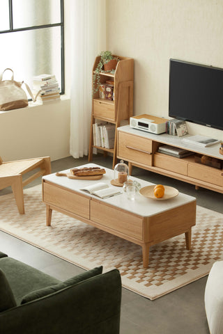 chantal solid wood coffee table design