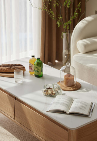 chantal top solid wood coffee table