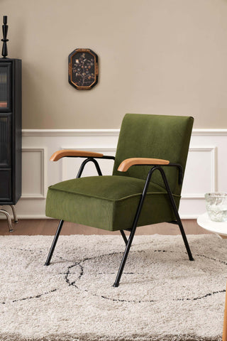 chic design minerva fabric chair