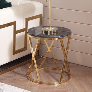 chic nicoletta lounge side table