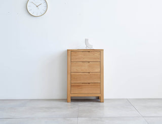 chic tropea solid oak drawer chest