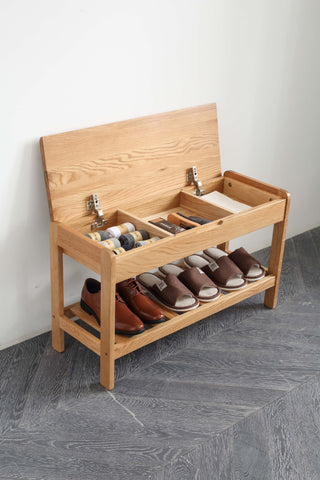 christa shoe storage bench functional