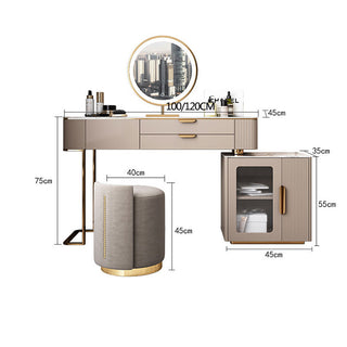 clarissa modern dressing table measurements