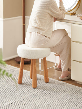 classic oak riley dressing table stool