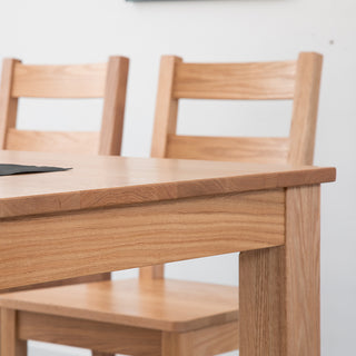 clean lines anto nordic oak dining experience