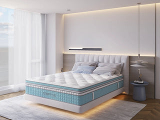comfy sleepperfect hybrid mattress silk top
