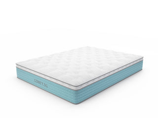 comfy sleepwell hybrid mattress visco fabric
