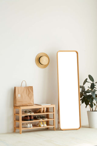 compact entryway storage solution