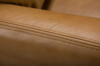 console leather recliner sofa devin