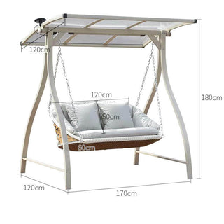 contemporary brio balcony swing
