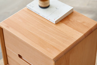 contemporary bronte bedside table