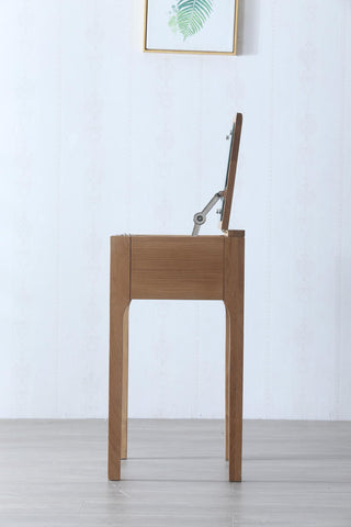 contemporary gianni vanity table with mirror design