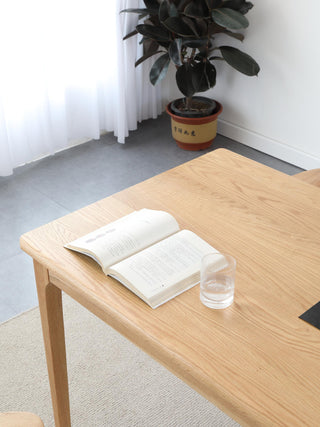 contemporary marco solid wood dining table