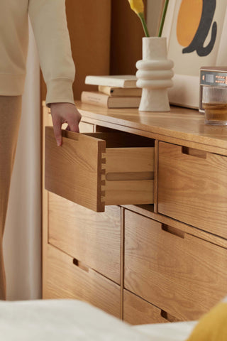 contemporary positano wooden chest