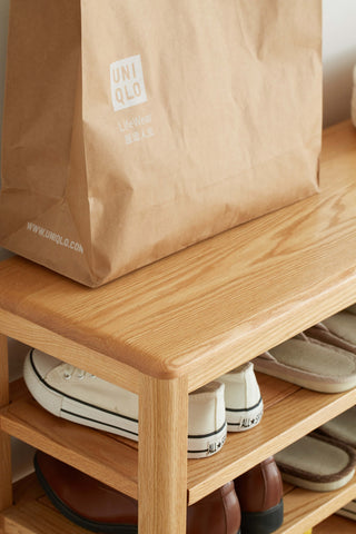 contemporary shoe rack bench