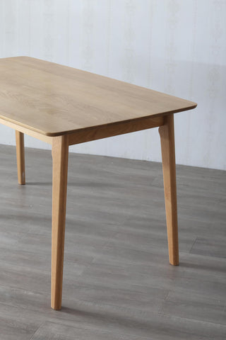 cozy dining for two tola oak wood table