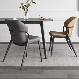 cushioned dining chairs deka frame