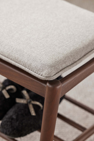 cushioned ottoman bench gianna