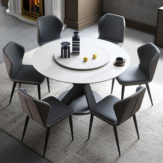 custom stone lazy susan table tomas
