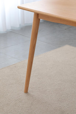 dante dining table oak wood timeless appeal