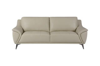 dark grey leather sofa for living room