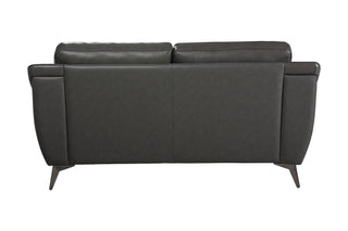 dark grey leather sofa singapore