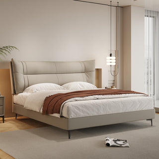 debora modern platform queen bed