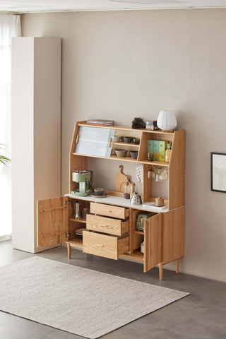 denise buffet with hutch display storage