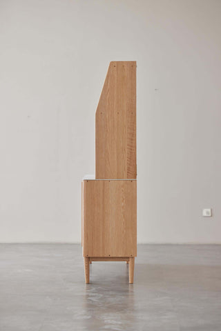 denise oak buffet sintered stone top